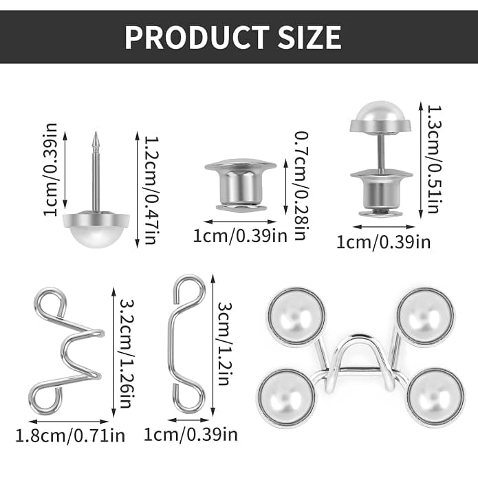 Adjustable Jeans Button,2 Sets Jeans 2