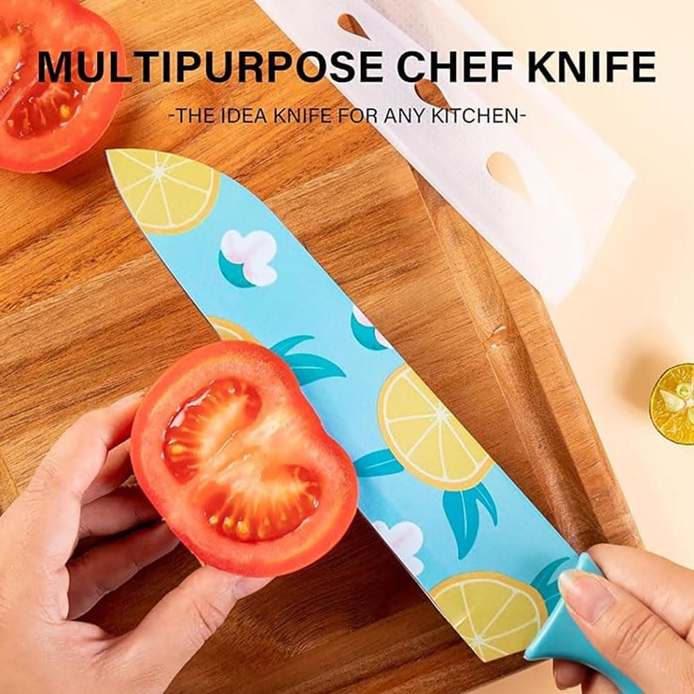 Printed Paring, Chef, Butcher Meat Knife set of 3 3