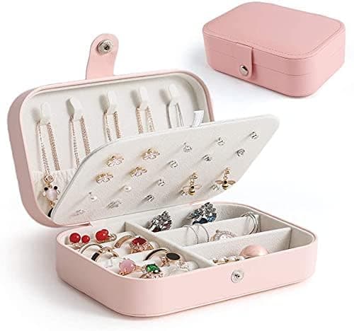Jewellery Box Lightweight Leather Portable Big Size