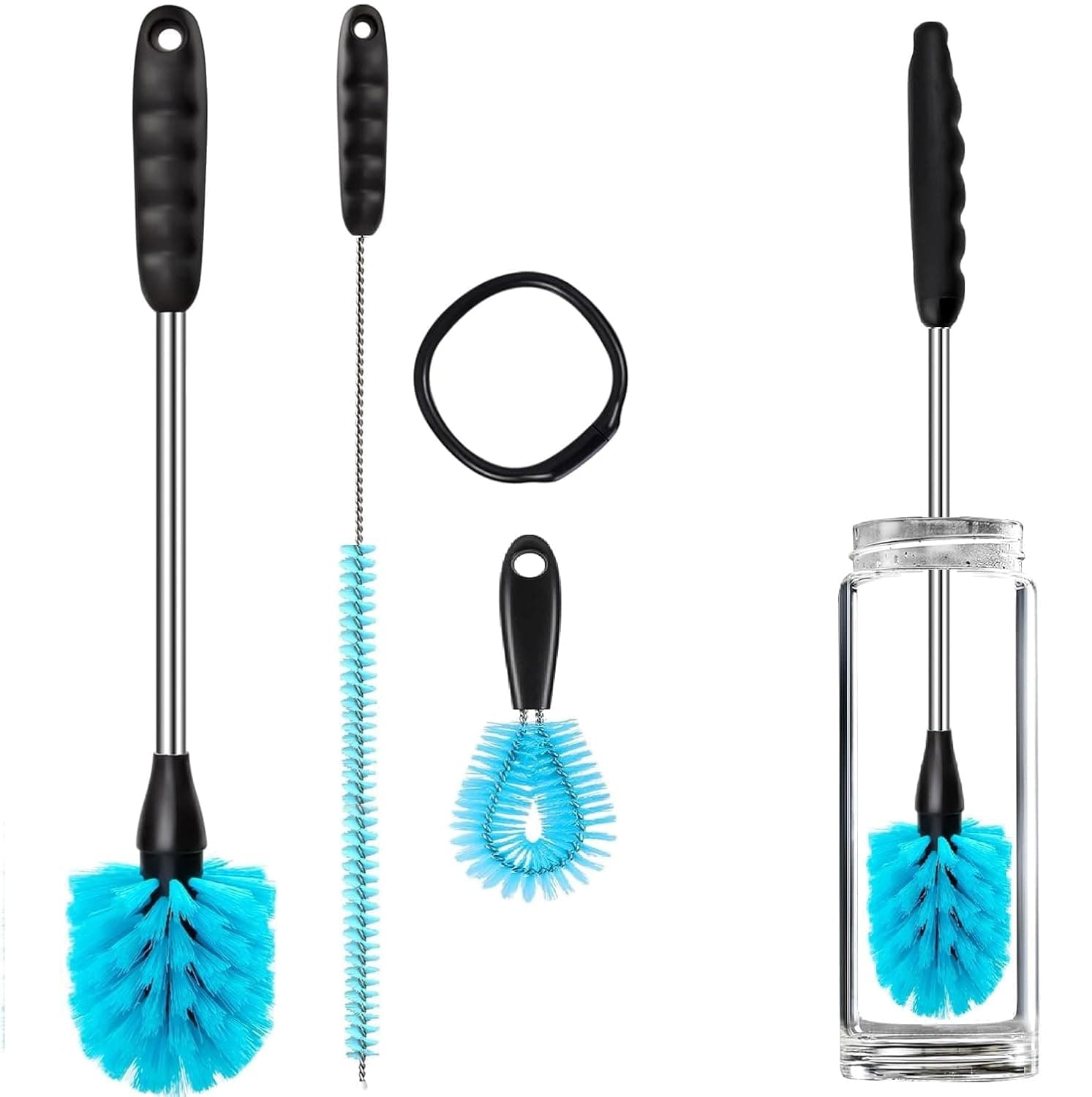 3Pcs Bottle Cleaner Brush set