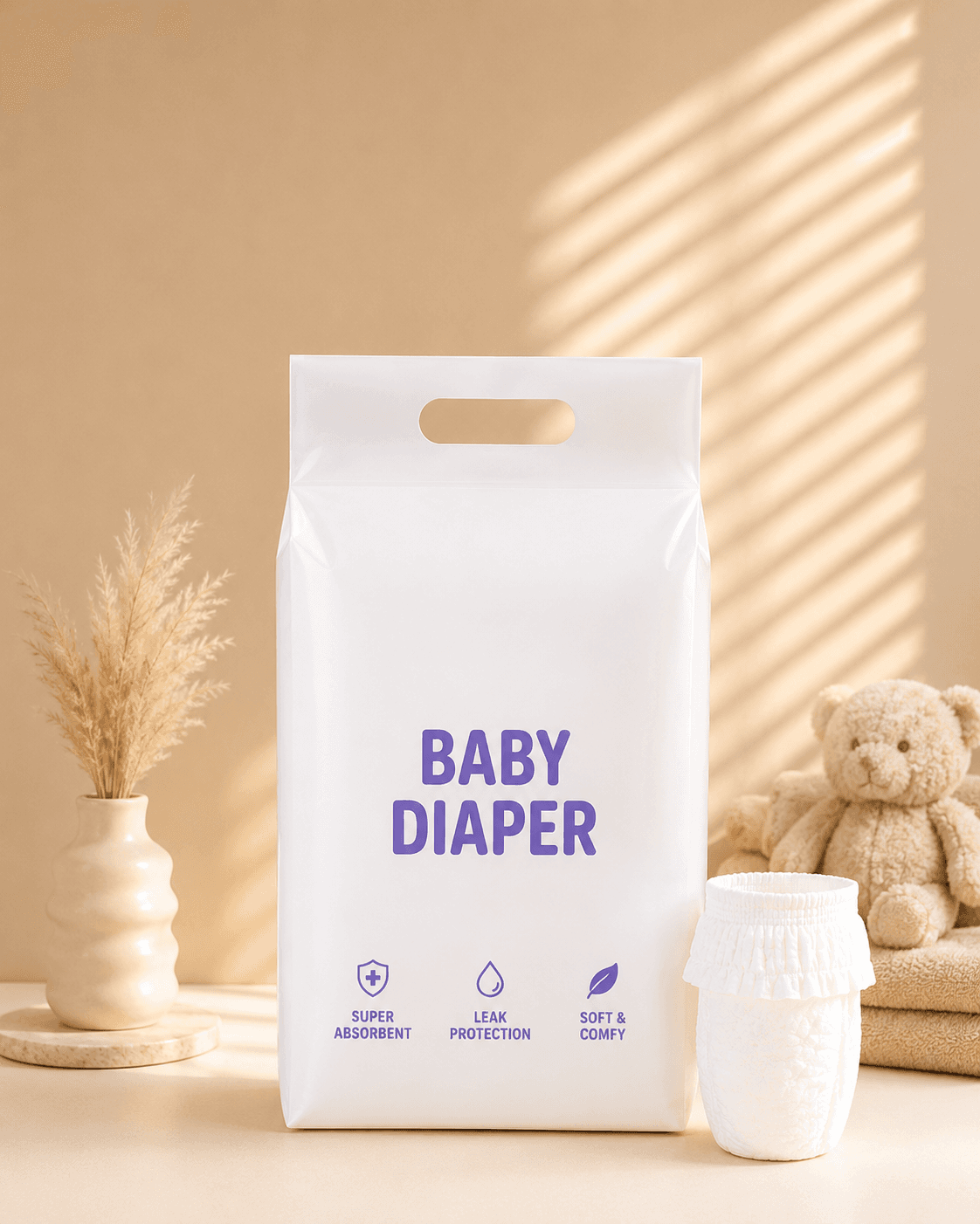 Premium Baby Diapers Pack of 75 A NB50