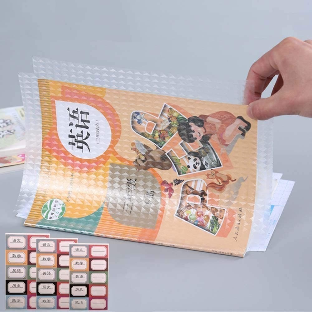 Book Cover 30 Pcs Waterproof Notebook