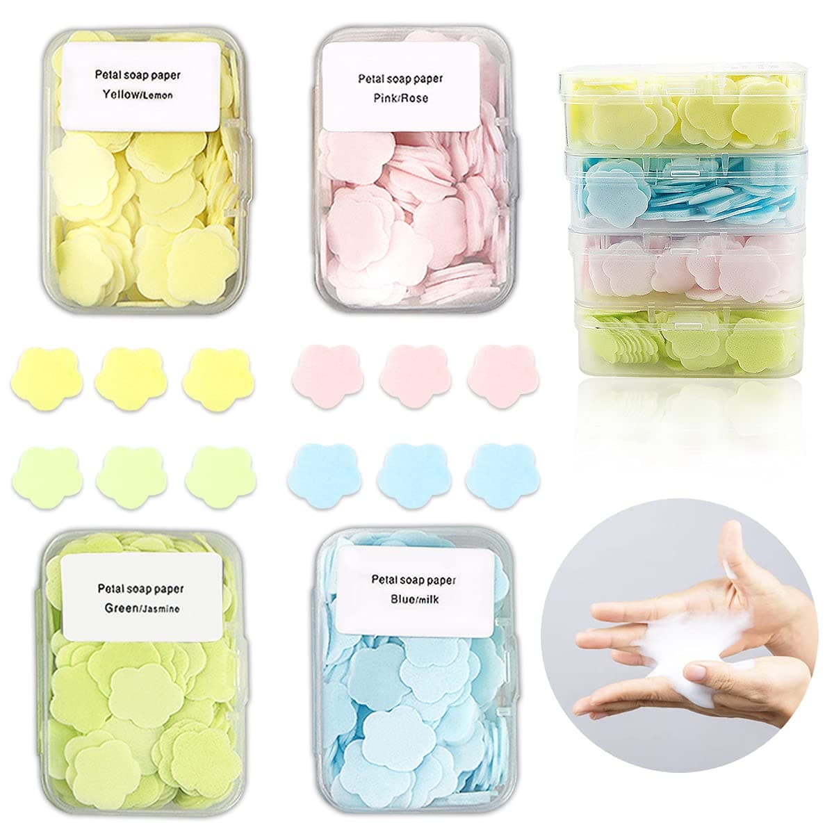 SQUARE Shape Paper Soap