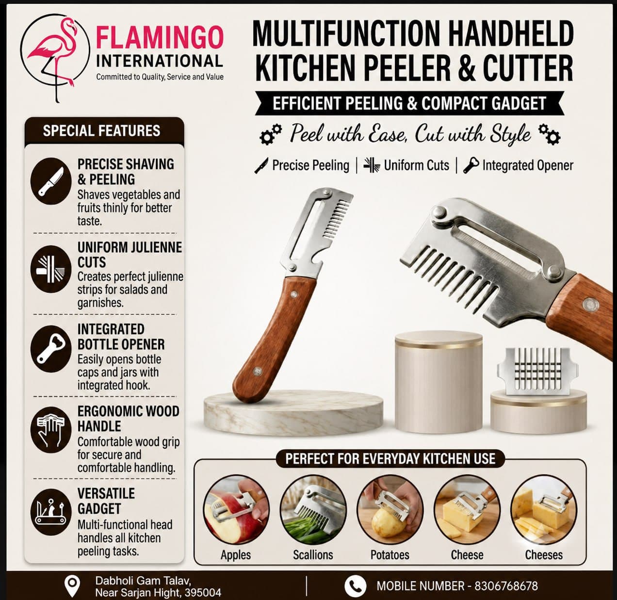 3 in 1 Vegetable Peeler