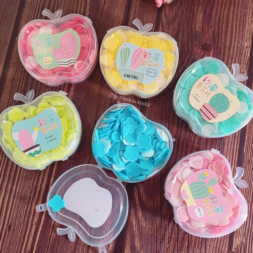 Apple Shape Paper Soap